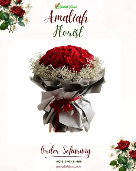 Buket Bunga Garden Wedding Rancamaya