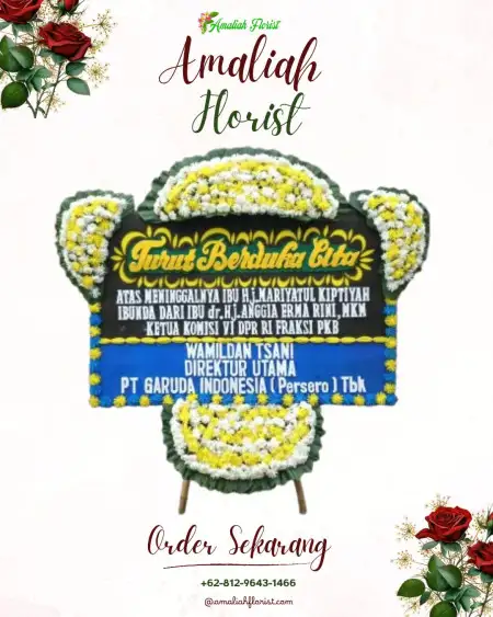 Papan Bunga Duka Garden Wedding Rancamaya